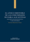 El léxico disponible de las comunidades de habla alicantinas