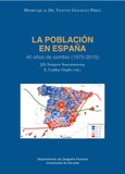 Portada de: La población en España