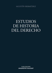 Estudios de Historia del derecho