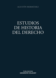 Estudios de Historia del derecho
