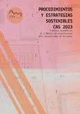 Portada de: Procedimientos y estrategias sostenibles. CAS 2023