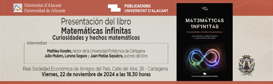 Presentación del libro Matemáticas infinitas