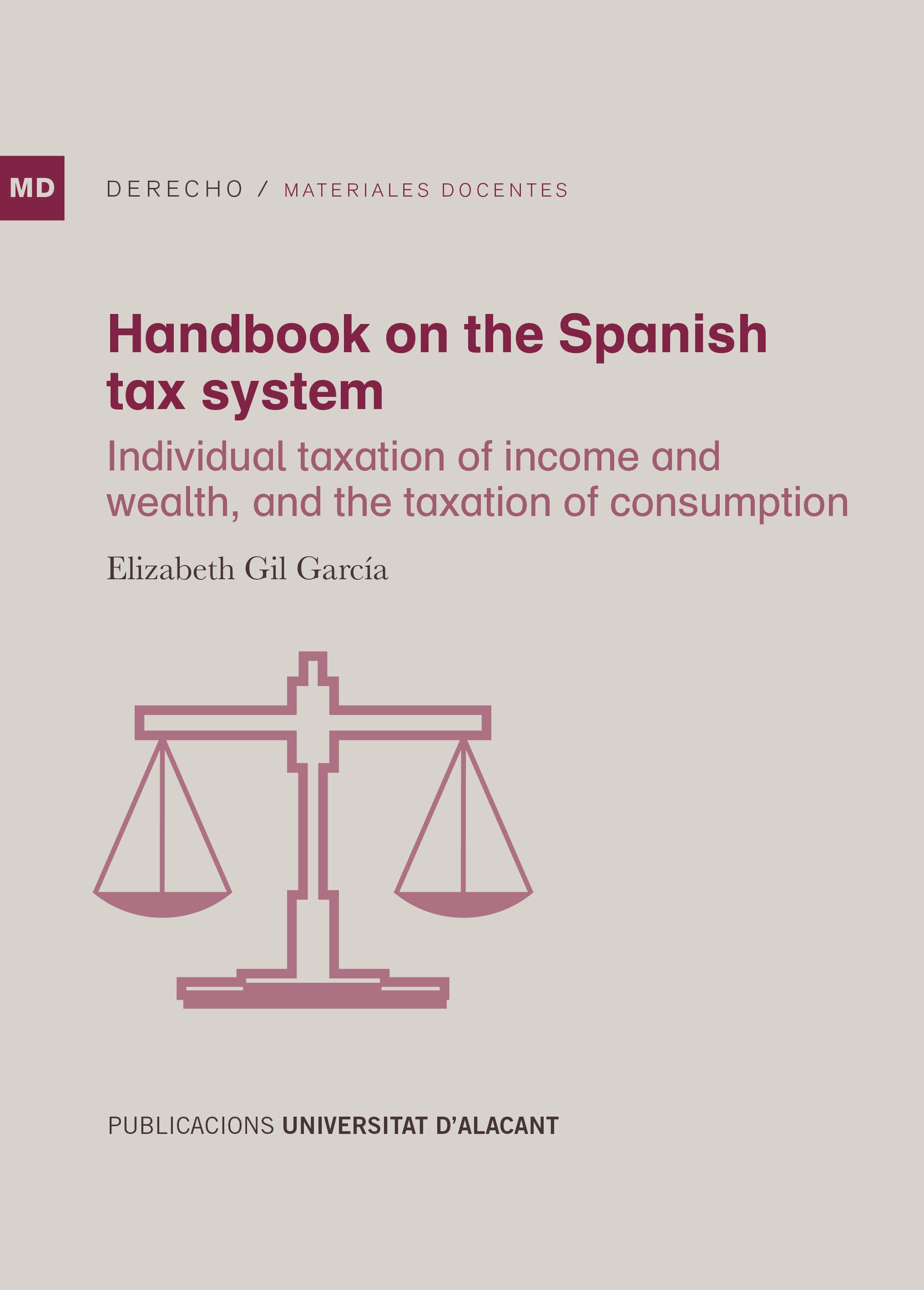 Handbook on the Spanish tax system